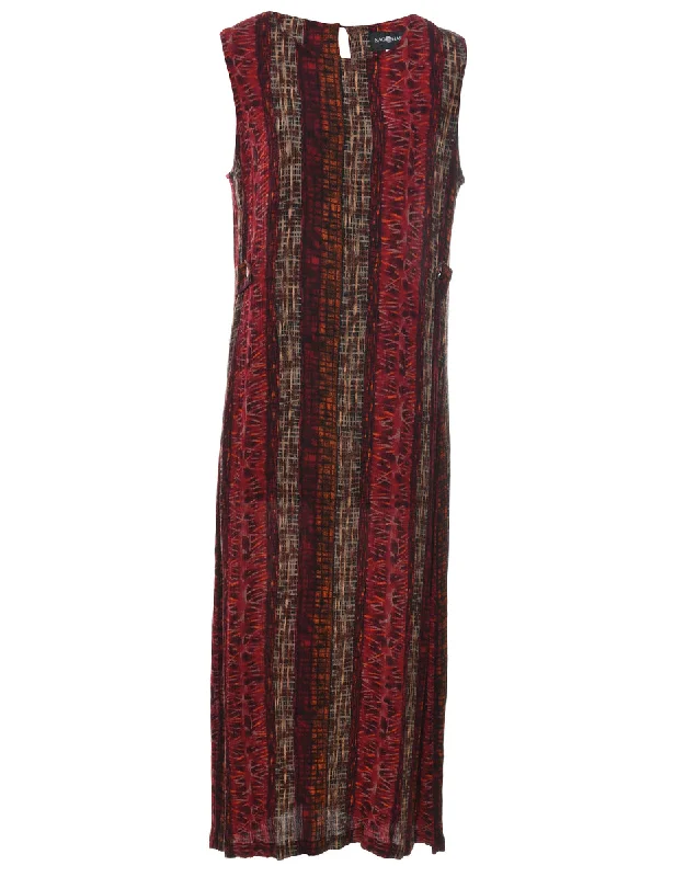 Fantastic Offers premium coatAbstract Pattern Dress - L