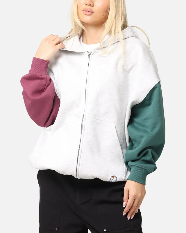 Price Cut fleece hoodie for winterCarre Floral Full Zip Hoodie Multi