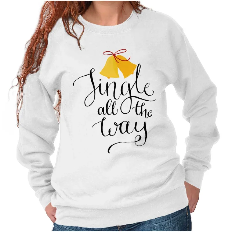 Bargain Blast bold workout sweatshirtJingle All The Way Crewneck Sweatshirt
