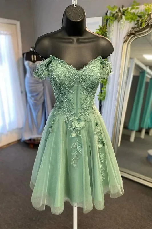 While Supplies Last satin midi dressOff Shoulder Sage Green Lace Prom Dresses, Short Sage Lace Homecoming Dresses While Supplies Last satin midi dressOff Shoulder Sage Green Lace Prom Dresses, Short Sage Lace Homecoming Dresses