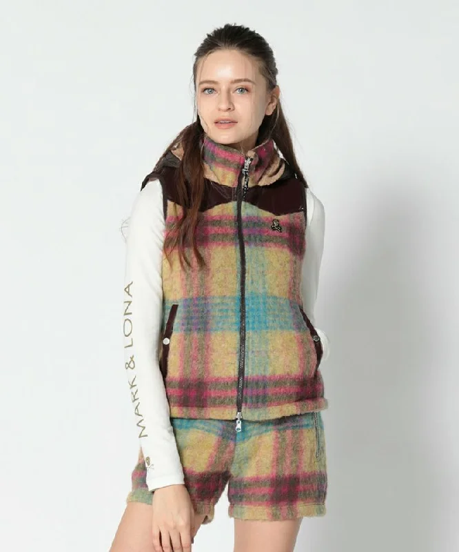 Savings Alert cozy wool-blend coatLoretta Sliver Reversivle Down Vest | WOMEN