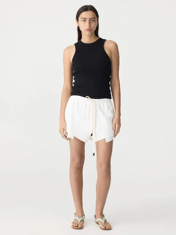Today Only fitted workout hoodiePocket Detail Waffle Short