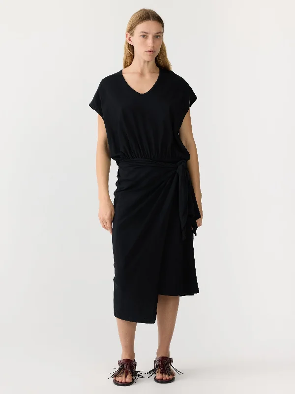 Special Price fashionable workout wearWrap V Neck Tank Dress