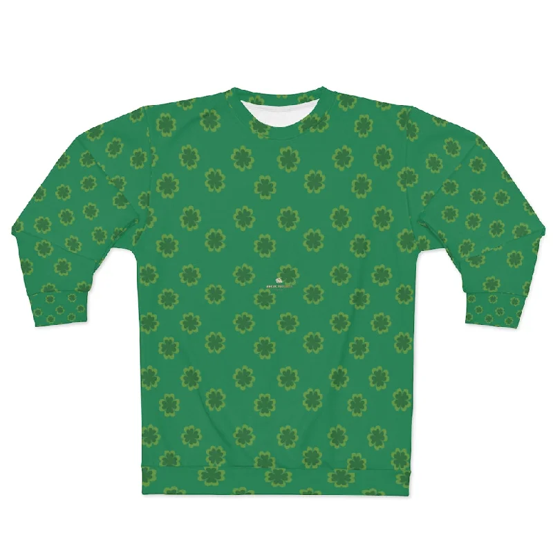 Inventory Reduction fashionable gym hoodieGreen St. Patty's Day Sweatshirt, Dark Green St. Patrick's Day Green Clover Print Unisex Couple's Sweatshirt- Made in USA (US Size: XS-2XL) Inventory Reduction fashionable gym hoodieGreen St. Patty's Day Sweatshirt, Dark Green St. Patrick's Day Green Clover Print Unisex Couple's Sweatshirt- Made in USA (US Size: XS-2XL)