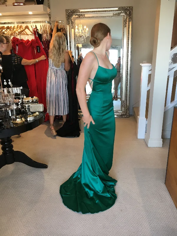 While Supplies Last v-neck dressSimple Green Prom Dresses Long Prom Dress Fashion School Dance Dress Winter Formal Dress Y2950