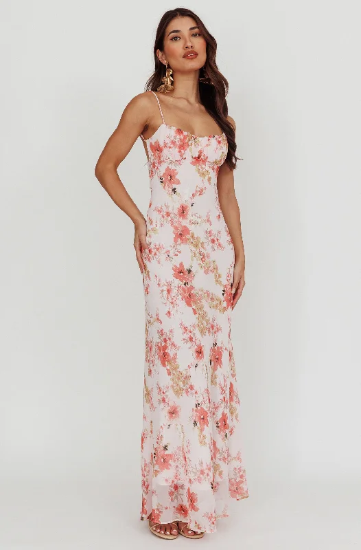 Price Cut Cleo Maxi Dress | Pink Floral