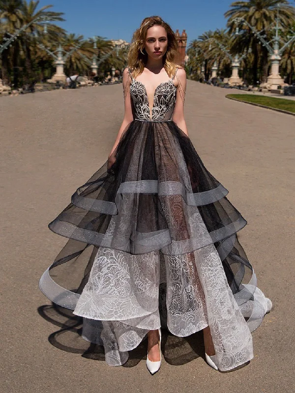 Year-End Clearance Sexy Prom Dresses Spaghetti Straps Sweep/Brush Train Ball Gown Prom Dress JKL475 Year-End Clearance Sexy Prom Dresses Spaghetti Straps Sweep/Brush Train Ball Gown Prom Dress JKL475