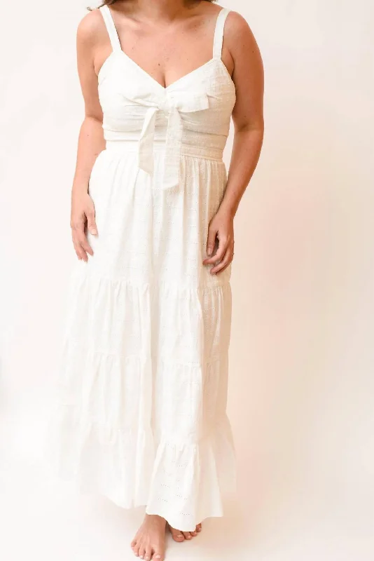 Can't Be Beat stylish party dressStasia Dress In White