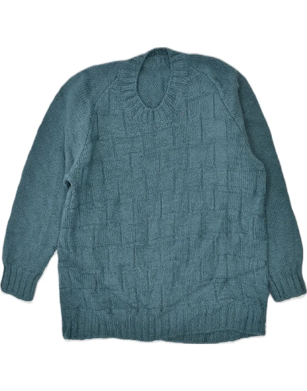 Unmissable Offer fashion-forward hoodieVINTAGE Womens Crew Neck Jumper Sweater UK 16 Large Blue Unmissable Offer fashion-forward hoodieVINTAGE Womens Crew Neck Jumper Sweater UK 16 Large Blue