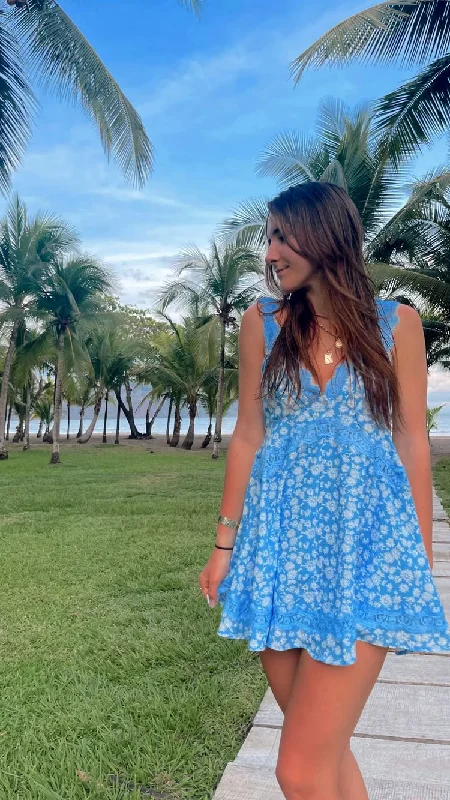 Special Offer classic fit-and-flare dressBlue A-line V Neck Lace Trim Dress,Blue Short Homecoming Dress Y2749 Special Offer classic fit-and-flare dressBlue A-line V Neck Lace Trim Dress,Blue Short Homecoming Dress Y2749
