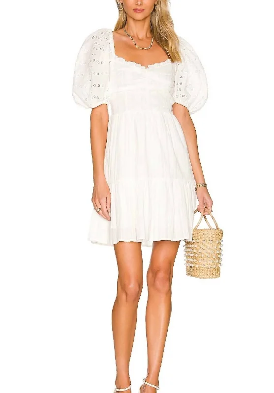 Price Cut lace dressCella Dress in Eggshell
