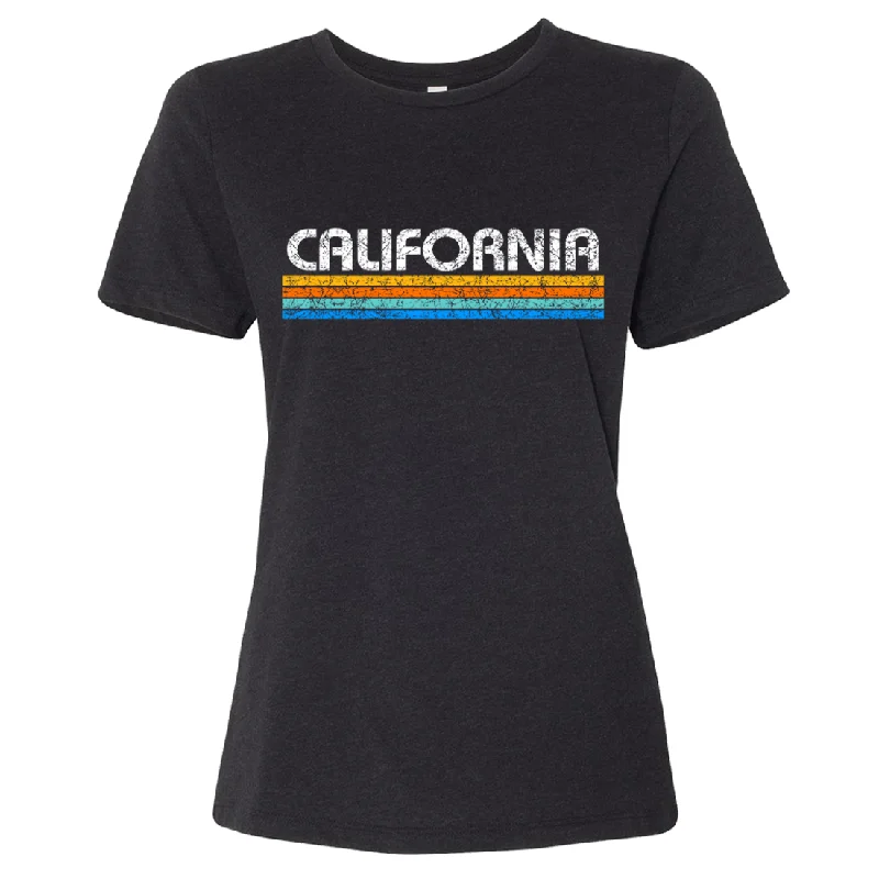 Members Only comfy workout sweatshirtCalifornia Vintage Stripe Women's Relaxed Jersey Tee Members Only comfy workout sweatshirtCalifornia Vintage Stripe Women's Relaxed Jersey Tee