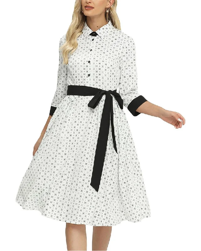 Super Bargain floral midi dressRicco Bruno Dress