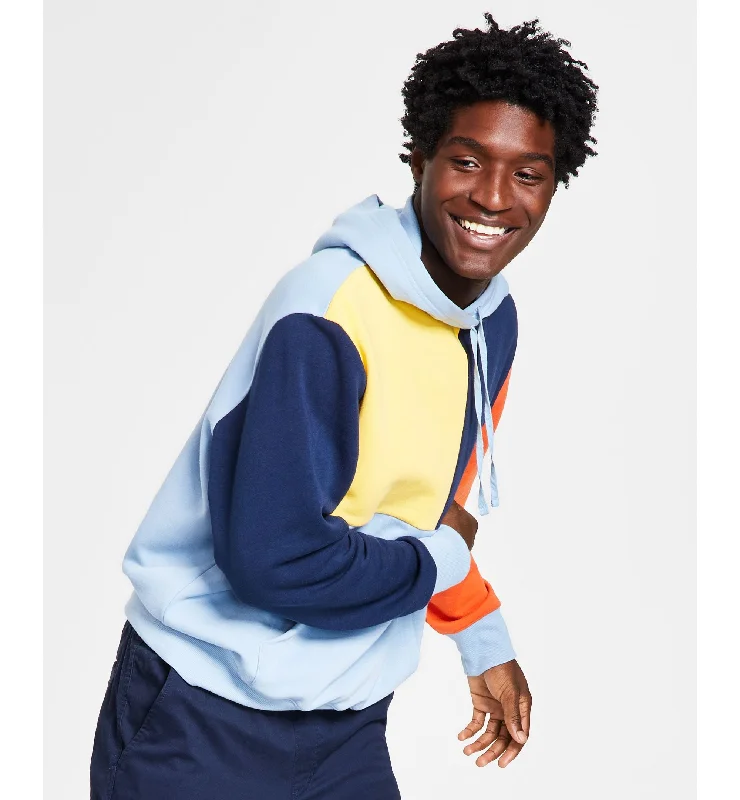 Discount Mania oversized gym sweatshirtMen's Remix Colorblocked Hoodie Sweatshirt