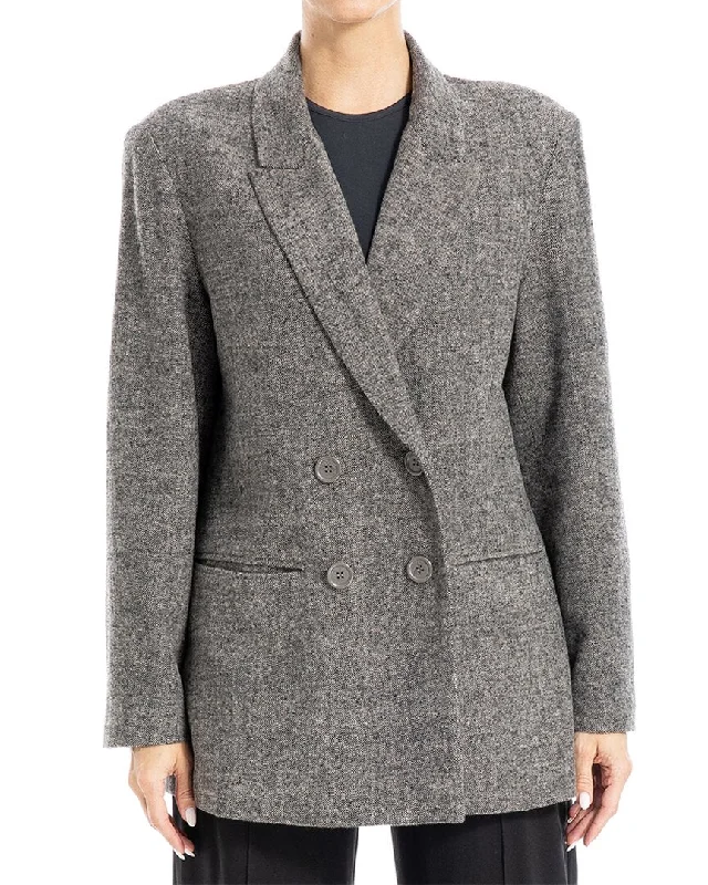 Super Sale casual sports coatMax Studio Double Breasted Blazer