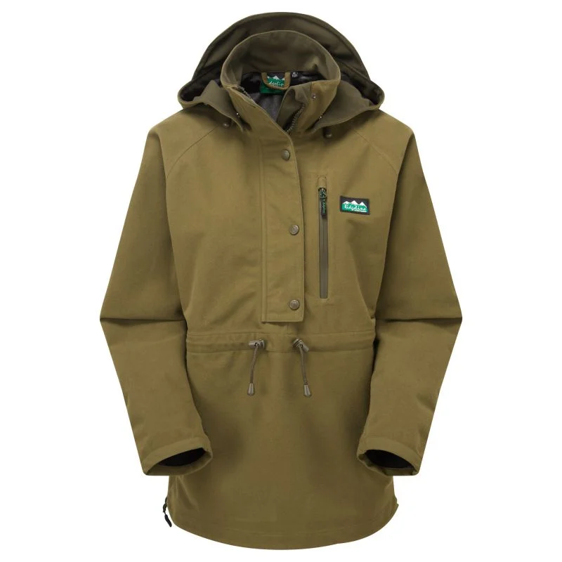 Mega Deal high-quality coatRidgeline Monsoon II Ladies Waterproof Smock - Teak