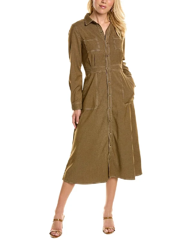 Limited Availability floral wrap dressYAL New York Shirtdress