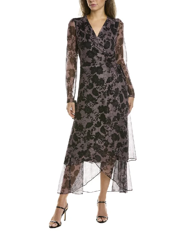 Closeout satin dressLaundry by Shelli Segal Maxi Dress