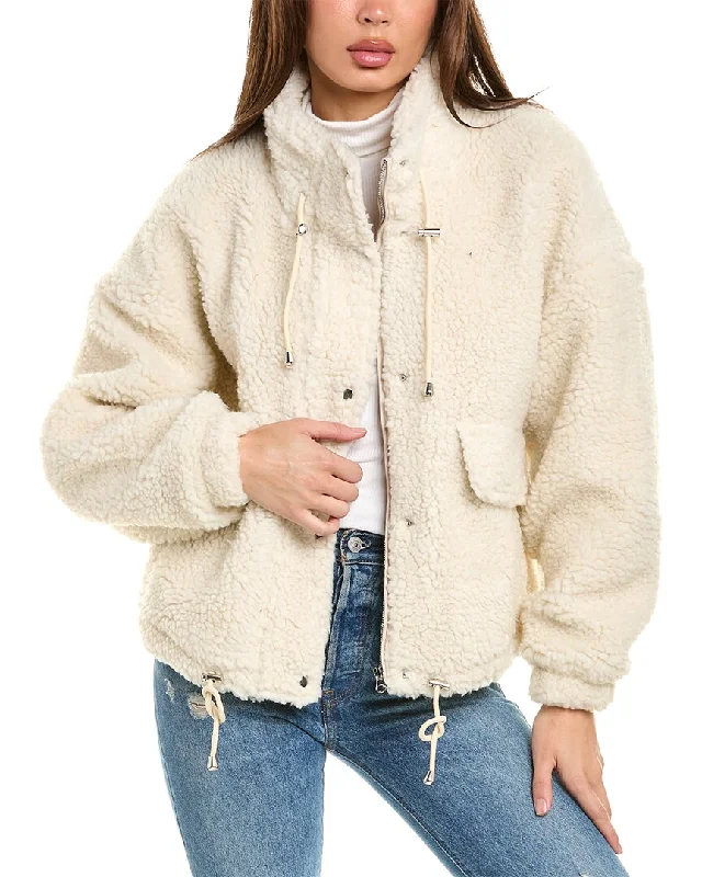 Quick Sale sleek trench coatStella + Lorenzo Teddy Fleece Jacket