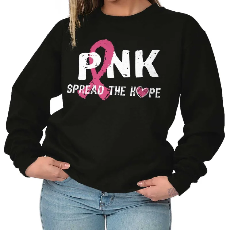 Quick Sale athletic streetwear sweatshirtBreast Cancer Awareness Crewneck Sweatshirt Quick Sale athletic streetwear sweatshirtBreast Cancer Awareness Crewneck Sweatshirt