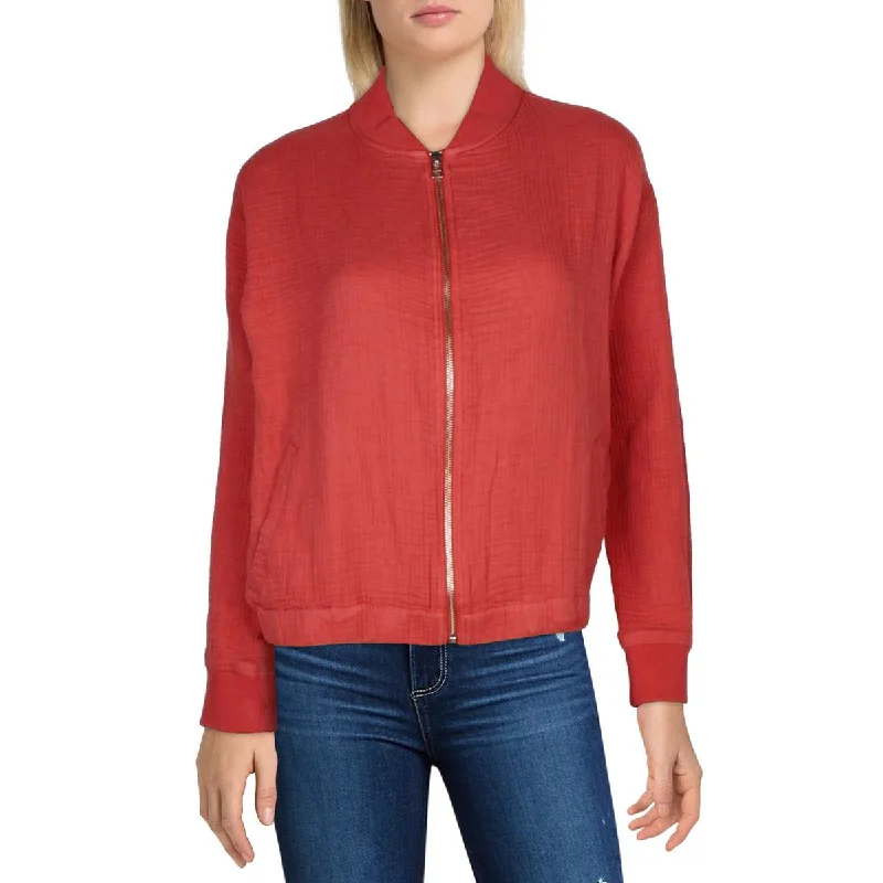 Special Buy wool-blend coatWomens Cotton Lightweight Bomber Jacket