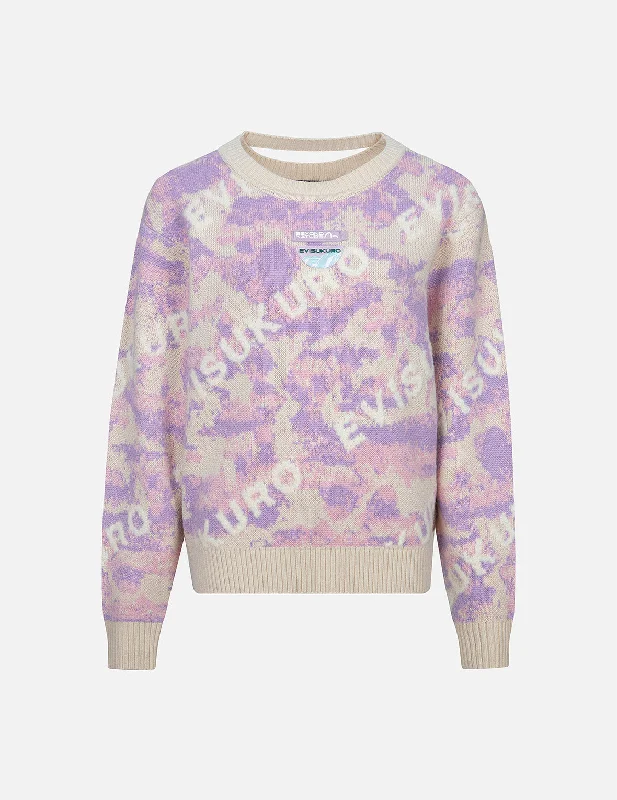 Reduced Prices contemporary fitness sweatshirtMonogram Jacquard Camouflage Oversized Sweater Reduced Prices contemporary fitness sweatshirtMonogram Jacquard Camouflage Oversized Sweater