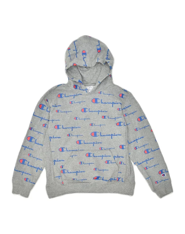 Super Sale comfortable stylish hoodieCHAMPION Womens Graphic Hoodie Jumper UK 14 Large Grey Cotton Super Sale comfortable stylish hoodieCHAMPION Womens Graphic Hoodie Jumper UK 14 Large Grey Cotton