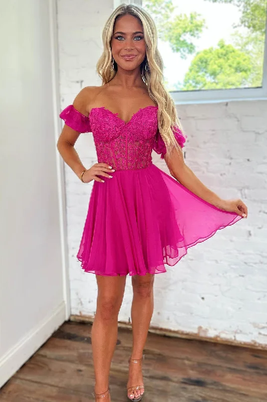 Best Bargains velvet dressA line Sweetheart Detachable Sleeves Cute Short Homecoming Dress QH2453
