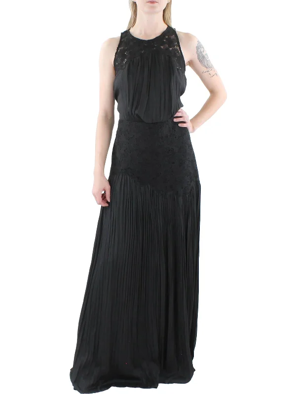 Act Fast party dressWomens Lace Maxi Evening Dress
