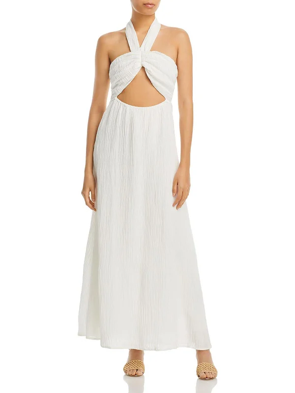 Clearance Sale minimalistic dressWomens Textured Tea Length Maxi Dress