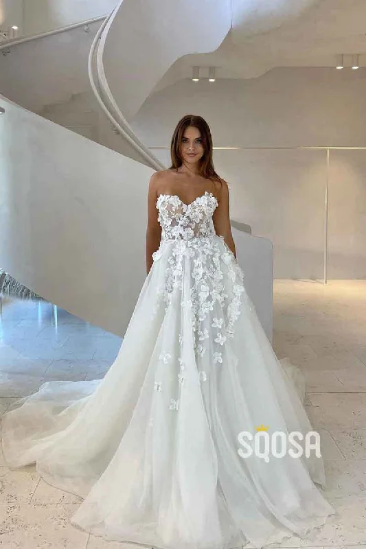 Steals and Deals shift dressA Line Sweetheat Lace Appliques Romantic Wedding Dress QW2526 Steals and Deals shift dressA Line Sweetheat Lace Appliques Romantic Wedding Dress QW2526