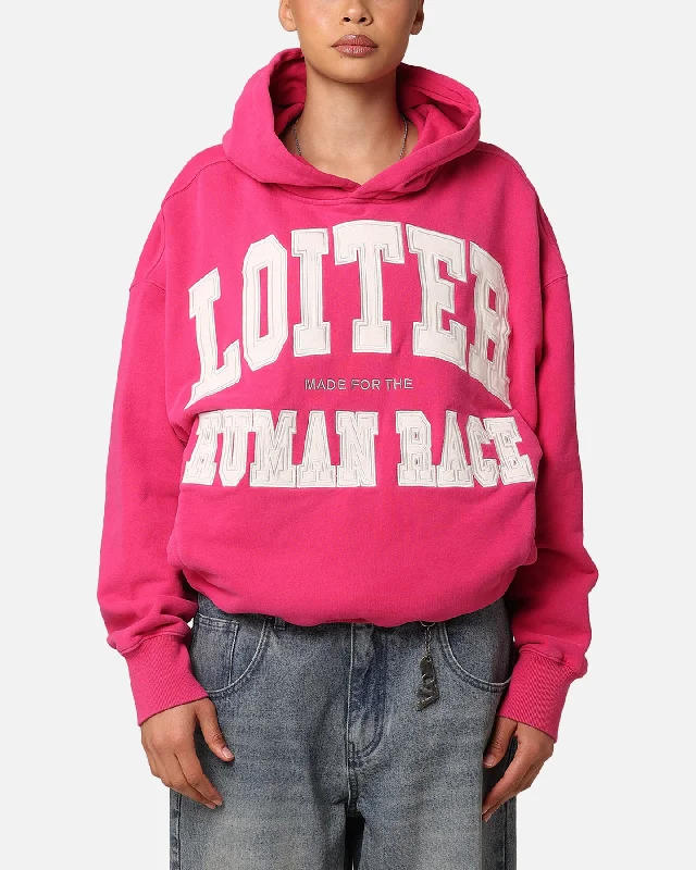 Value Deals lightweight hoodieLoiter College Dropout Hoodie Pink