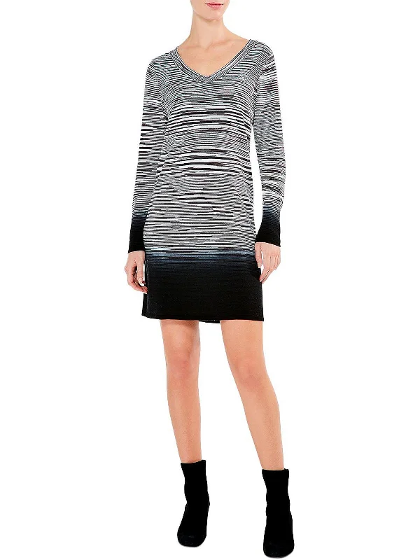 Crazy Deals casual day dressWomens Striped Knee Sweaterdress