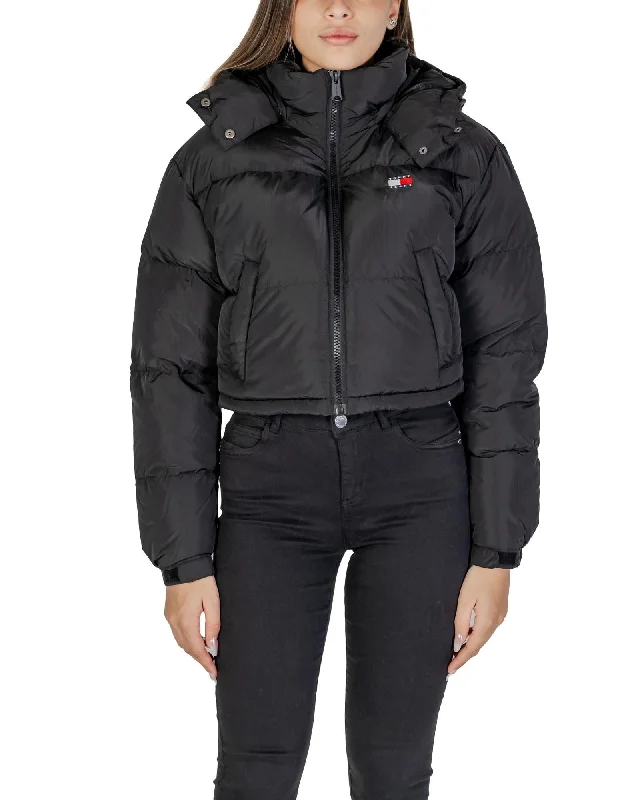 One-DAY Sale graphic coatTommy Hilfiger Jeans Tommy Hilfiger Women's Cropped Puffer Jacket Black One-DAY Sale graphic coatTommy Hilfiger Jeans Tommy Hilfiger Women's Cropped Puffer Jacket Black