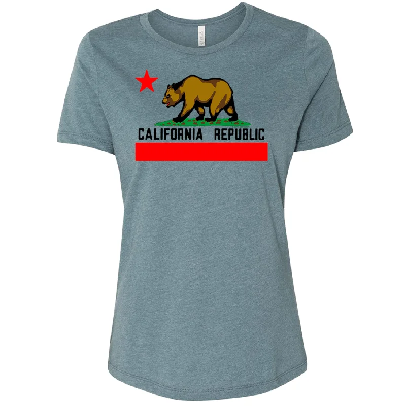 Grand Opening Sale vibrant athletic hoodieCalifornia Republic Borderless Bear Flag Black Text Women's Relaxed Jersey Tee Grand Opening Sale vibrant athletic hoodieCalifornia Republic Borderless Bear Flag Black Text Women's Relaxed Jersey Tee