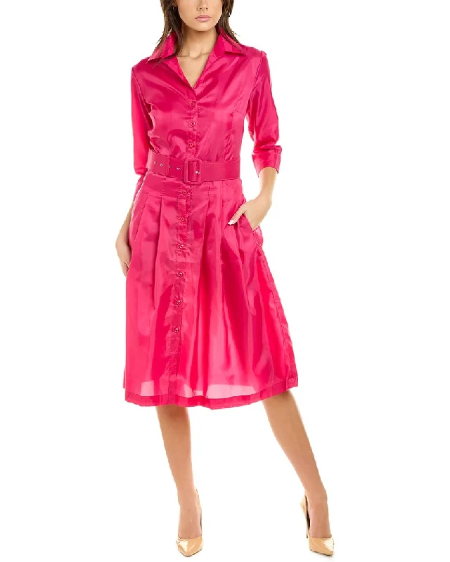 Unbeatable Prices midi dressSamantha Sung Audrey 3 Silk Shirtdress