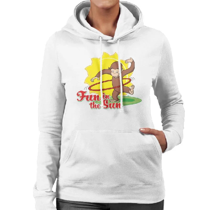 Value Deals oversized hoodieCurious George Fun In The Sun Women's Hooded Sweatshirt