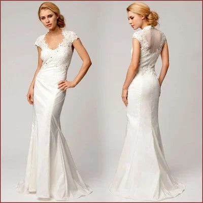 Big Discounts Other Tadashi Shoji Lace & Taffeta Mermaid Gown