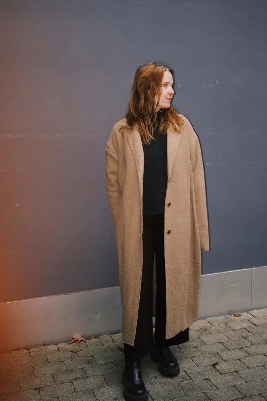 Incredible Offers contemporary coatlight wool coat - dessau - camel