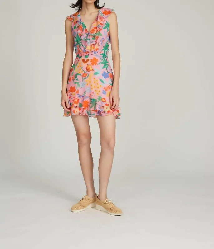 Quick Sale high-waisted dressCece Dress In Paradise Papercut