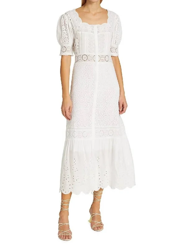 One-DAY Sale ashionable dressHelena Dress in Antique White