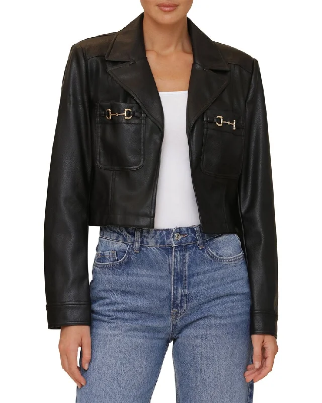 Price Drop Alert fitted trench coatBagatelle Leather Blazer