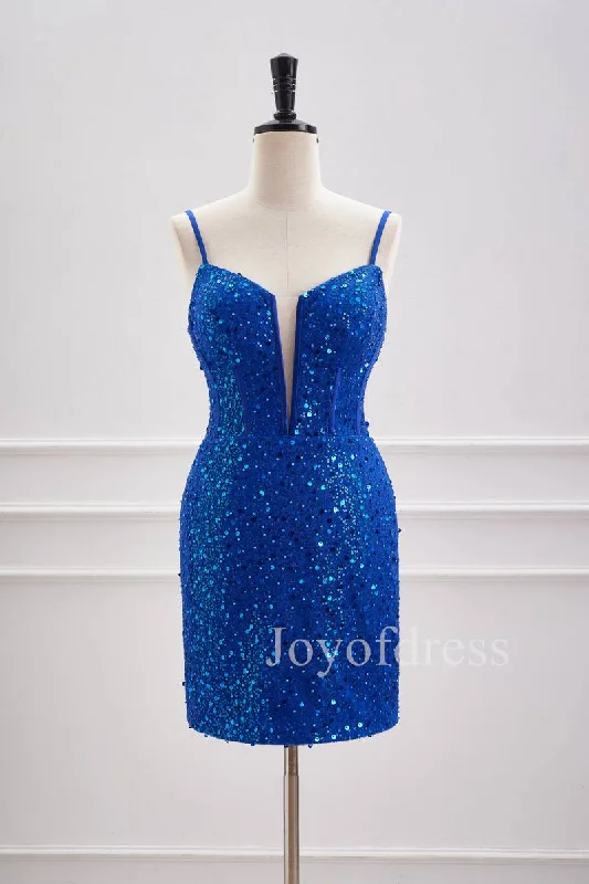 Deal Alert floral wrap dressSparkly Plunging Neck Straps Royal Blue Sequin Mini Dress Deal Alert floral wrap dressSparkly Plunging Neck Straps Royal Blue Sequin Mini Dress