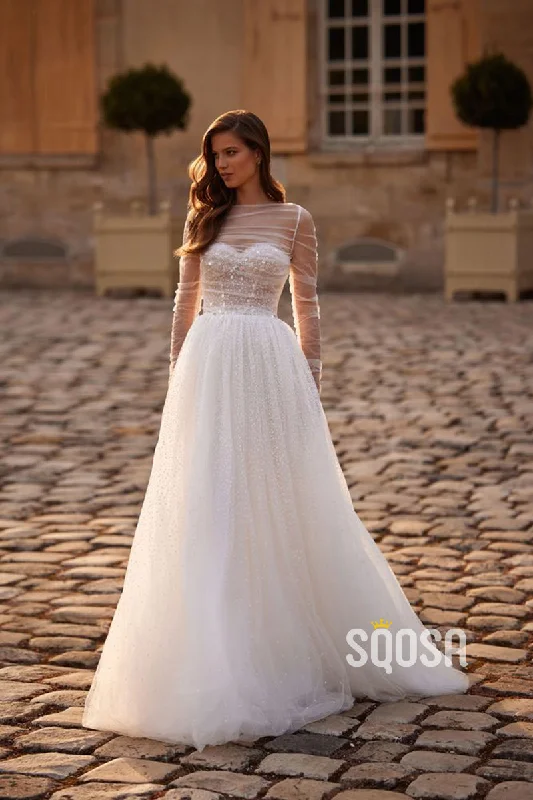 Limited Time Discount sophisticated dressA Line Sweetheart Detachable Long Sleeves Romantic Wedding Dress QW2220 Limited Time Discount sophisticated dressA Line Sweetheart Detachable Long Sleeves Romantic Wedding Dress QW2220
