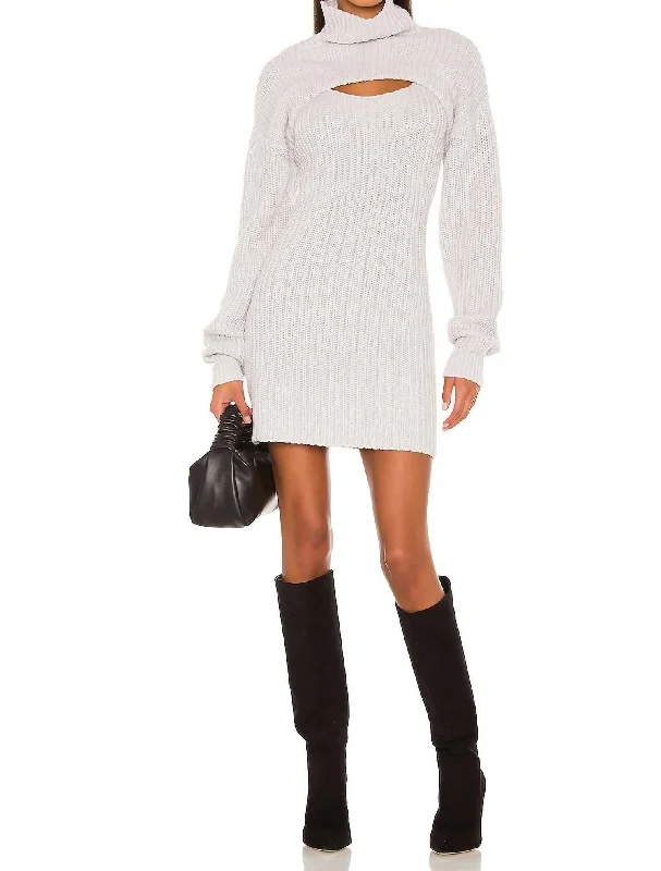 Act Now modern dressJady Dress In Lead Crystal