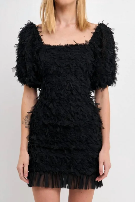Limited Edition knit dressNever Dreamed Dress In Black