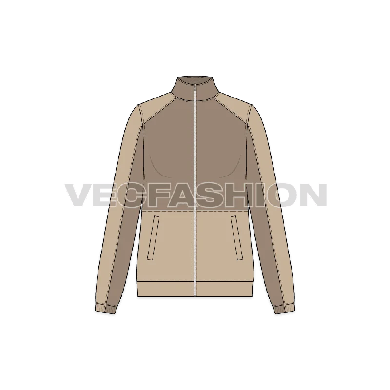 Sale Event tailored blazer coatWomen's Vector Mock Neck Jacket