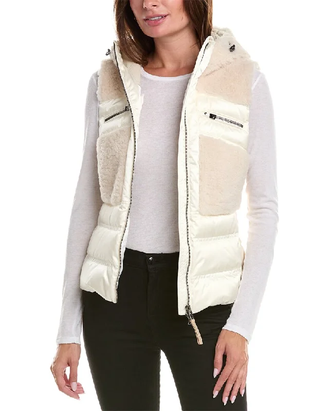 Grand Opening Sale warm trench coatBogner Minka Shearling Down Coat