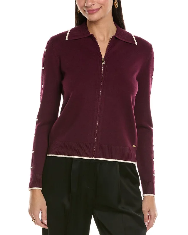 Flash Sale trendy casual outerwearSt. John Pointelle Jacket
