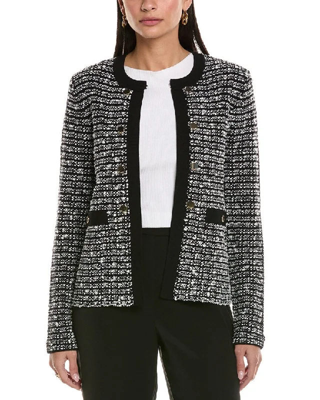 Weekend Deal tailored blazer coatSt. John Donna Wool-Blend Jacket